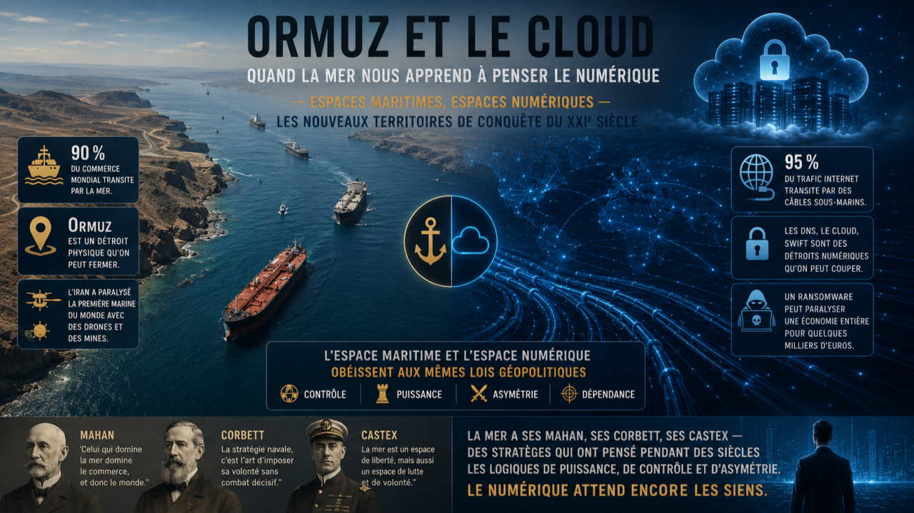 Ormuz et le cloud : quand la mer nous apprend à penser le numérique