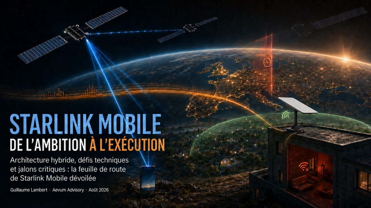Starlink Mobile : de l’ambition à l’exécution